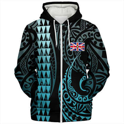 Niue Sherpa Hoodie Kakau Style Ver.1