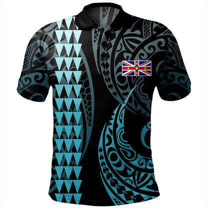 Niue Polo Shirt Kakau Style Ver.1