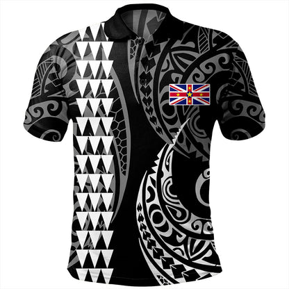 Niue Polo Shirt Kakau Style Ver.1