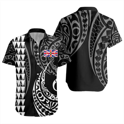 Niue Short Sleeve Shirt Kakau Style Ver.1