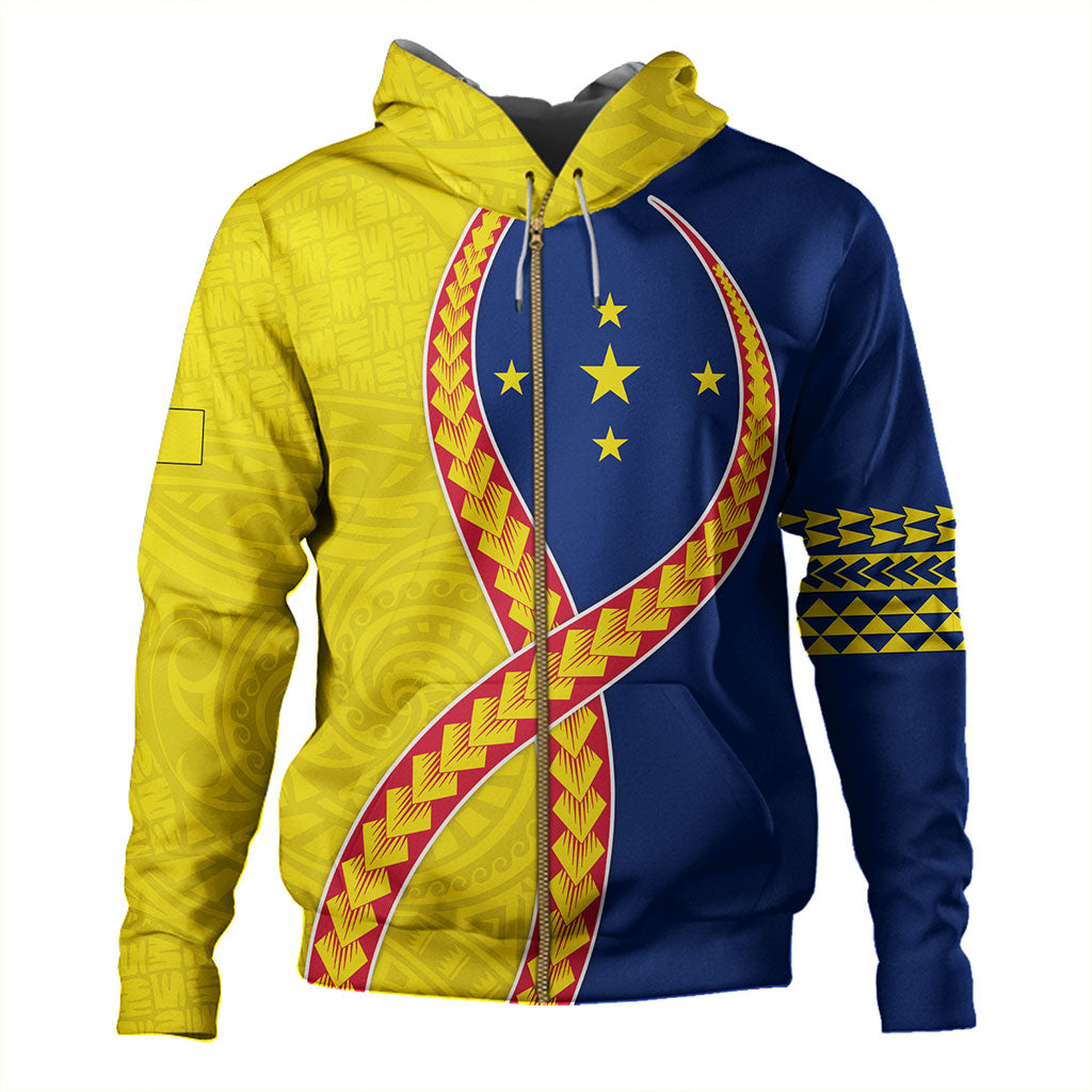Niue Hoodie Tribal Polynesian In My Heart