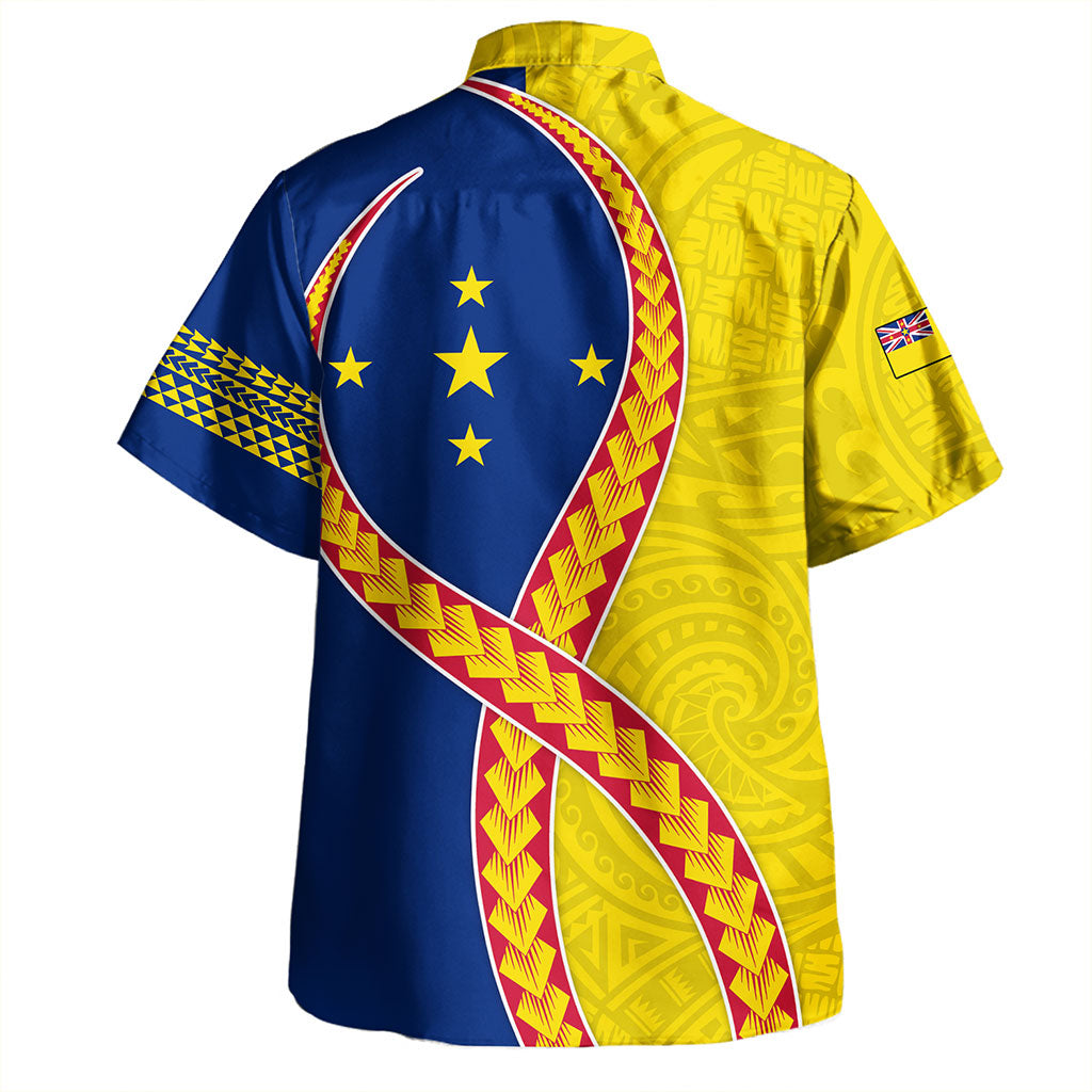 Niue Hawaiian Shirt Tribal Polynesian In My Heart