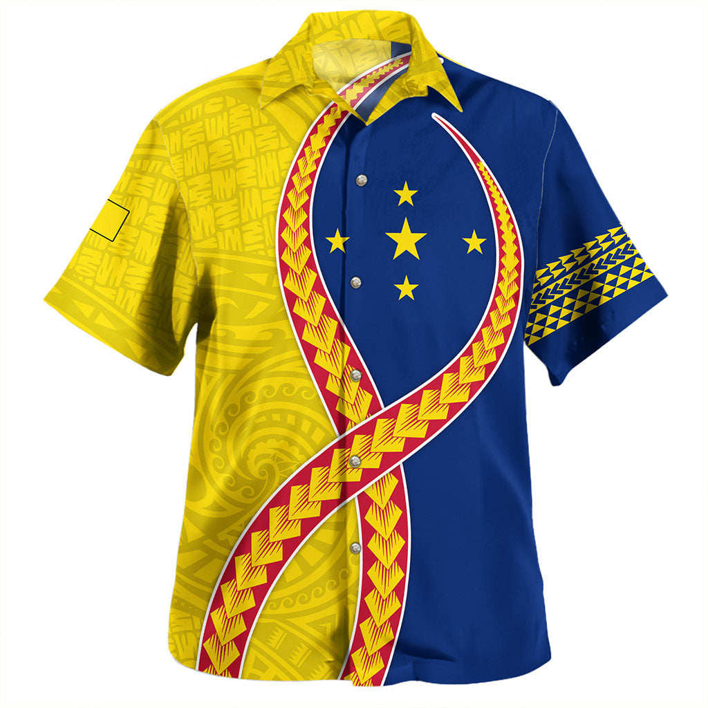 Niue Hawaiian Shirt Tribal Polynesian In My Heart