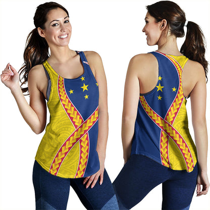 Niue Women Tank Tribal Polynesian In My Heart