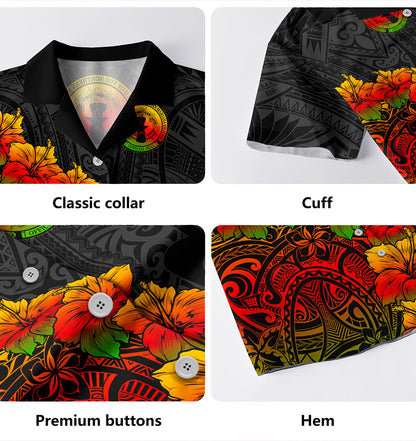 Chuuk State Hawaiian Shirt Style Tropical