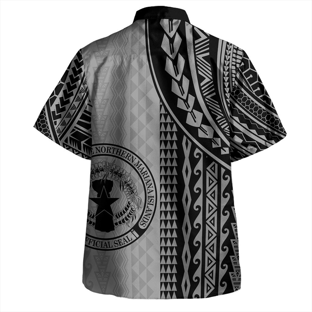 Northern Mariana Islands Hawaiian Shirt Polynesian Tattoo