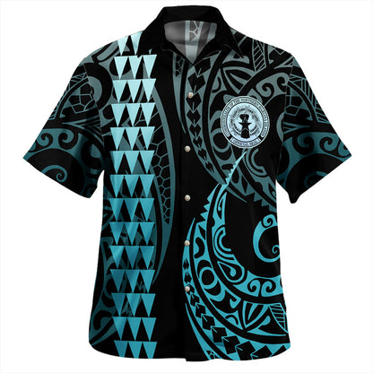 Northern Mariana Islands Hawaiian Shirt Kakau Style Ver.1