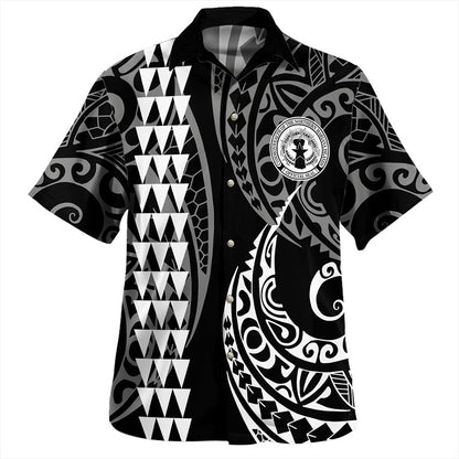 Northern Mariana Islands Hawaiian Shirt Kakau Style Ver.1