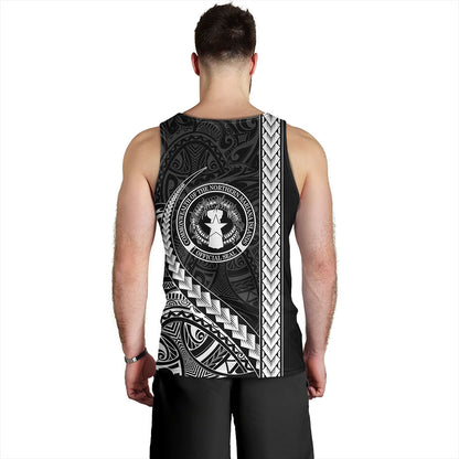 Northern Mariana Islands Tank Top Tribal Micronesian Coat Of Arms