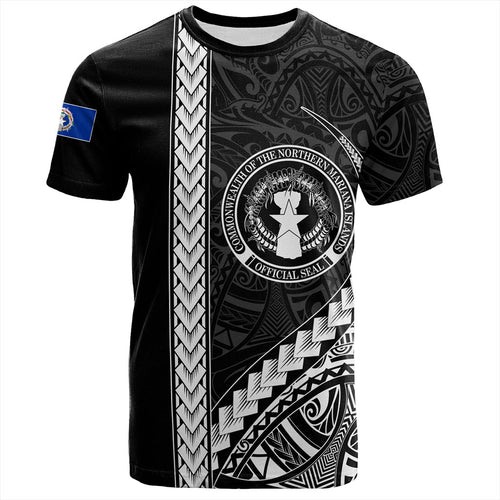 Northern Mariana Islands T-Shirt Tribal Micronesian Coat Of Arms