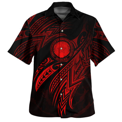 Northern Mariana Islands Hawaiian Shirt Legend Color Version