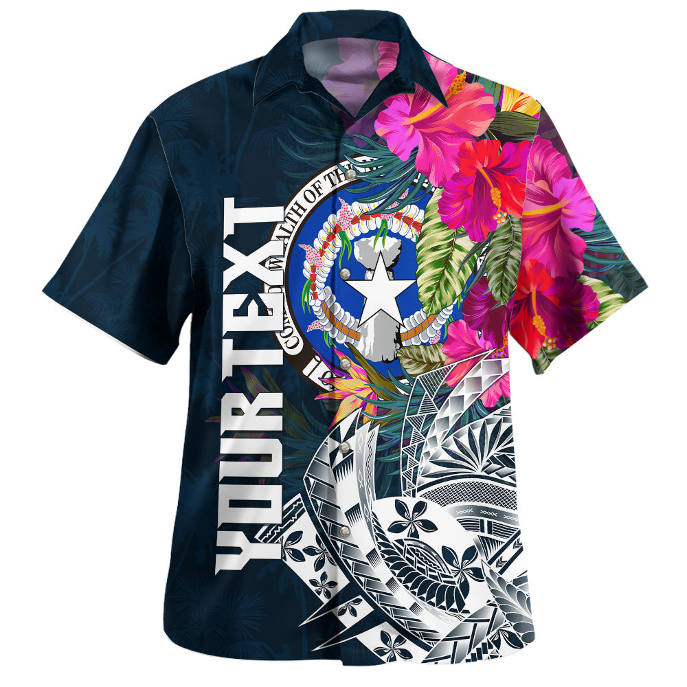 Northern Mariana Islands Hawaiian Shirt Custom Personalised Polynesian Summer Vibes