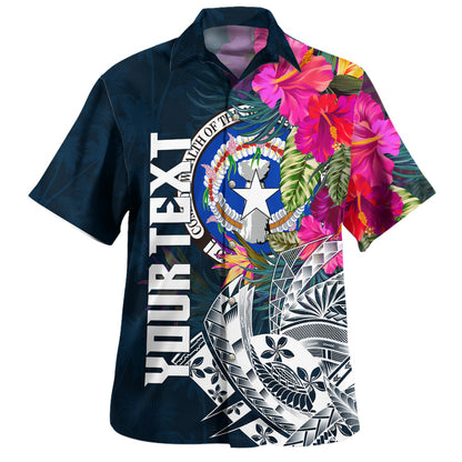 Northern Mariana Islands Hawaiian Shirt Custom Personalised Polynesian Summer Vibes