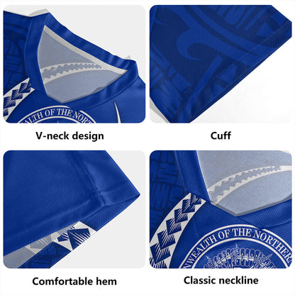 Northern Mariana Islands Rugby Jersey Tribal Polynesian In My Heart