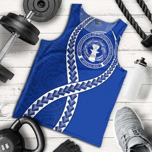 Northern Mariana Islands Tank Top Tribal Polynesian In My Heart