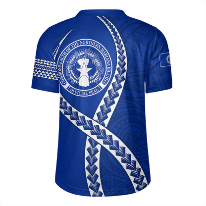 Northern Mariana Islands Rugby Jersey Tribal Polynesian In My Heart