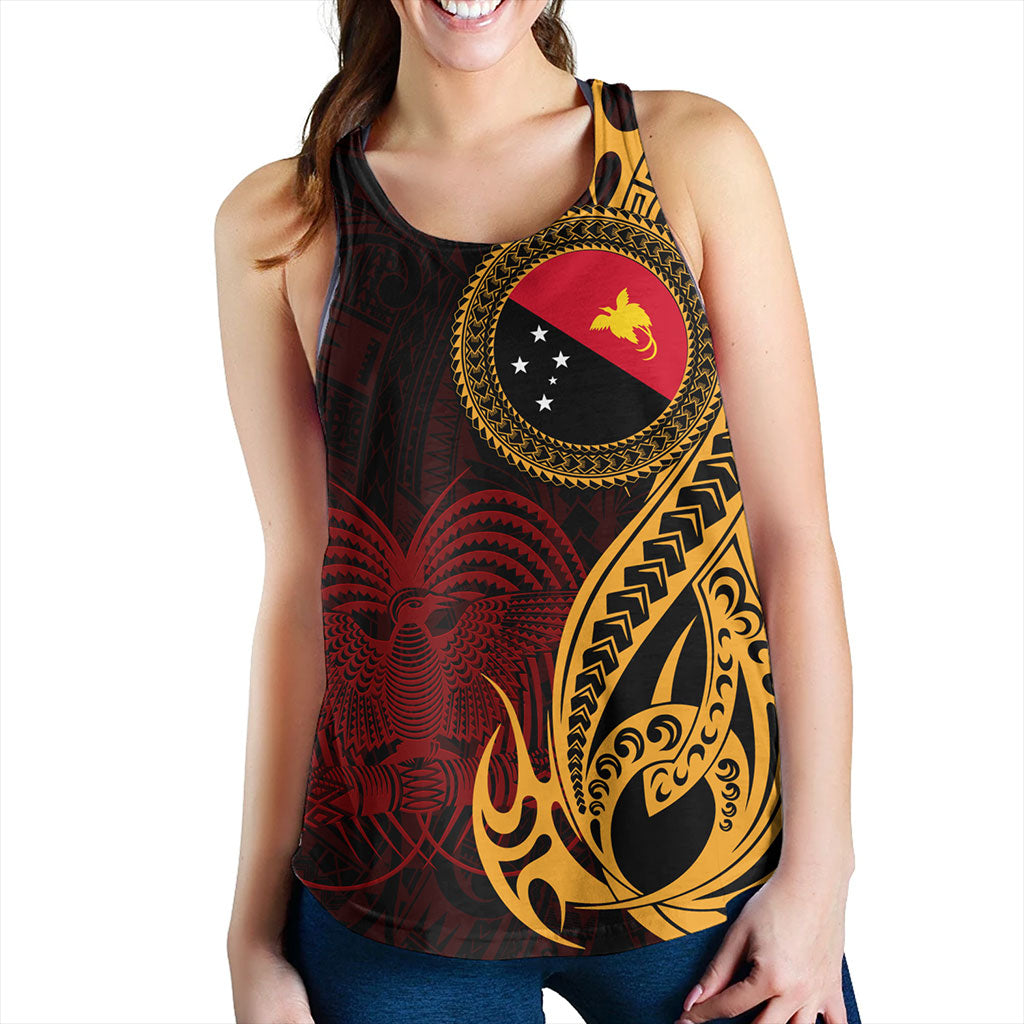 Papua New Guinea Women Tank PNG Tribal Tattoo Symbols