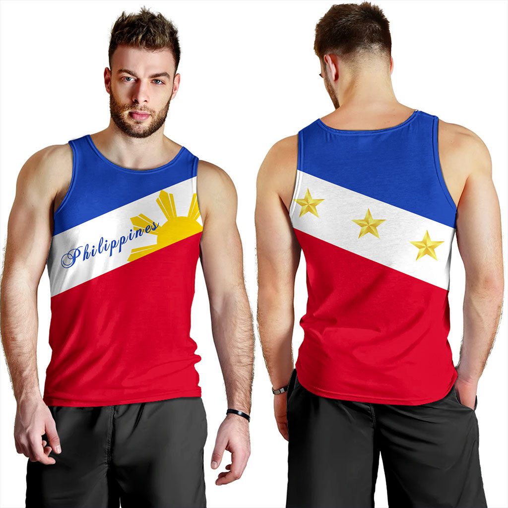 Philippines Filipinos Tank Top Flag Sun Style