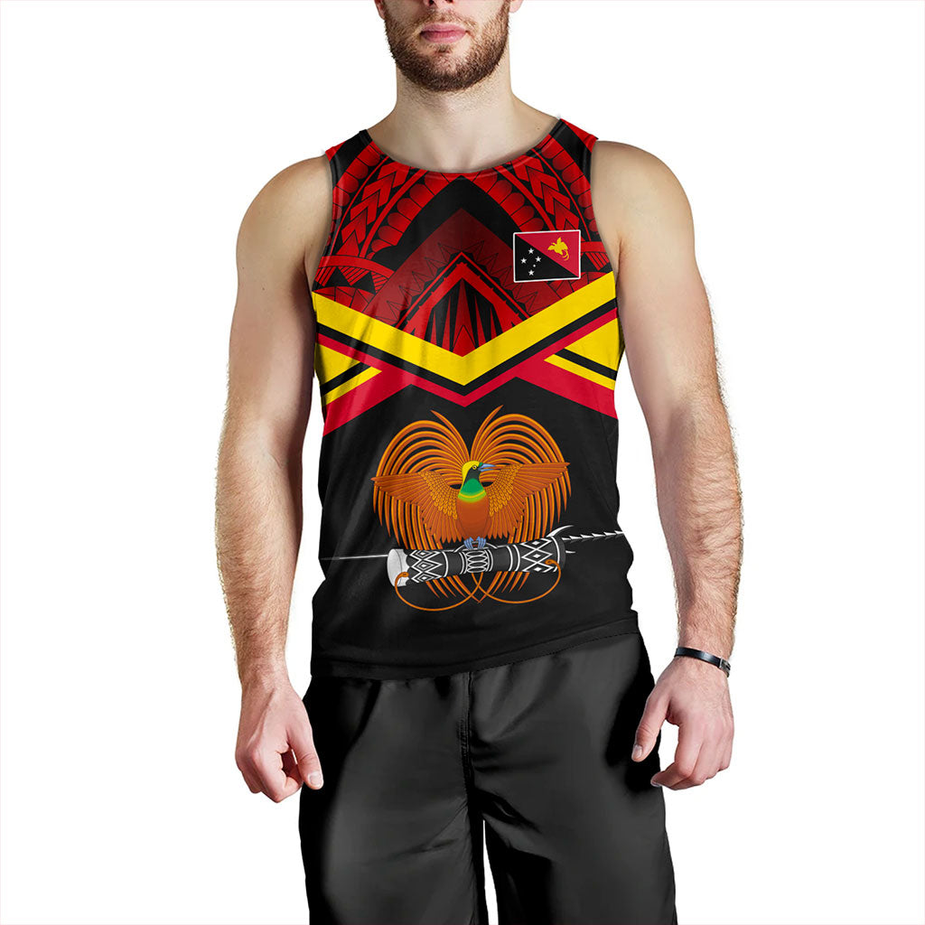 Papua New Guinea Tank Top Tribal Melanesia Special Style