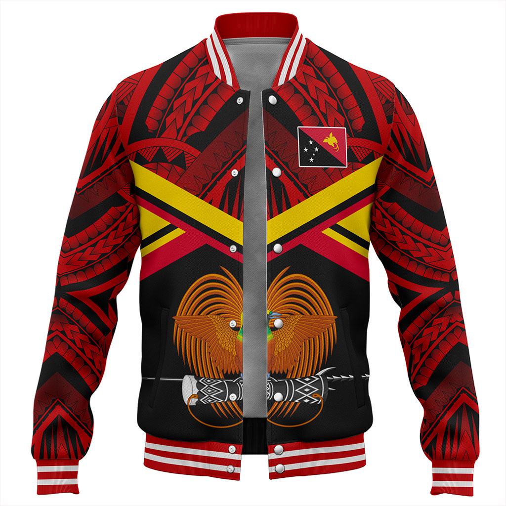 Papua New Guinea Baseball Jacket Tribal Melanesia Special Style