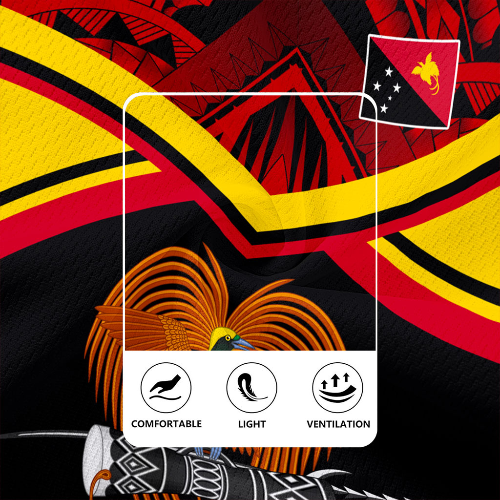 Papua New Guinea Rugby Jersey Tribal Melanesia Special Style
