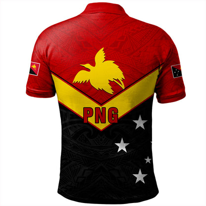 Papua New Guinea Polo Shirt PNG Tribal Melanesia Sport Style