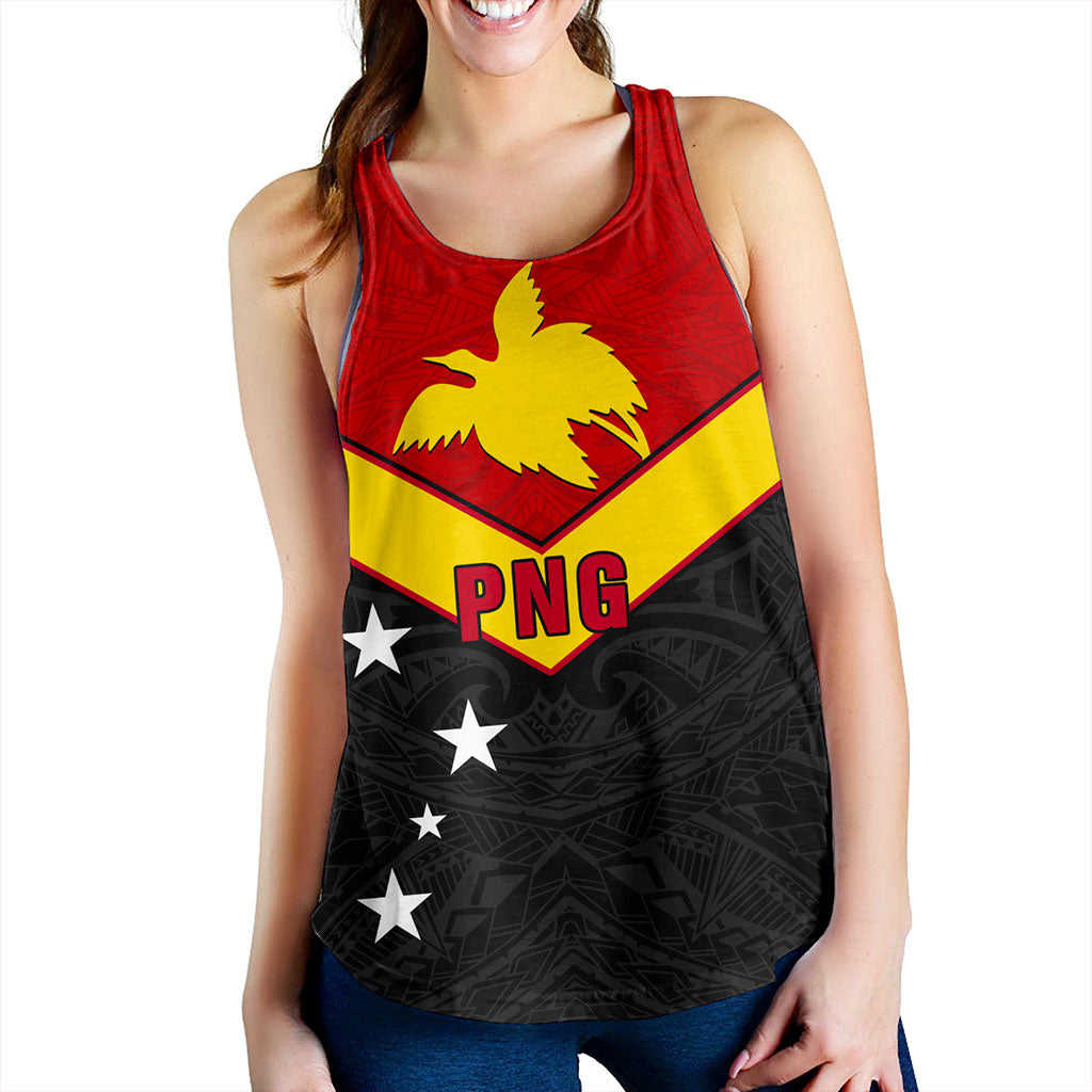 Papua New Guinea Women Tank PNG Tribal Melanesia Sport Style