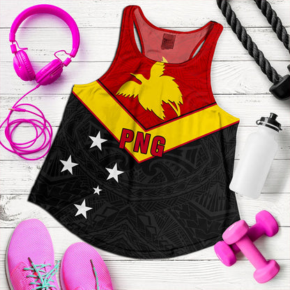 Papua New Guinea Women Tank PNG Tribal Melanesia Sport Style