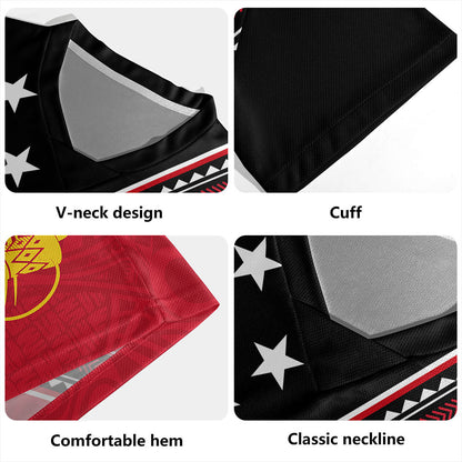 Papua New Guinea Rugby Jersey Flag And Coat Of Arms