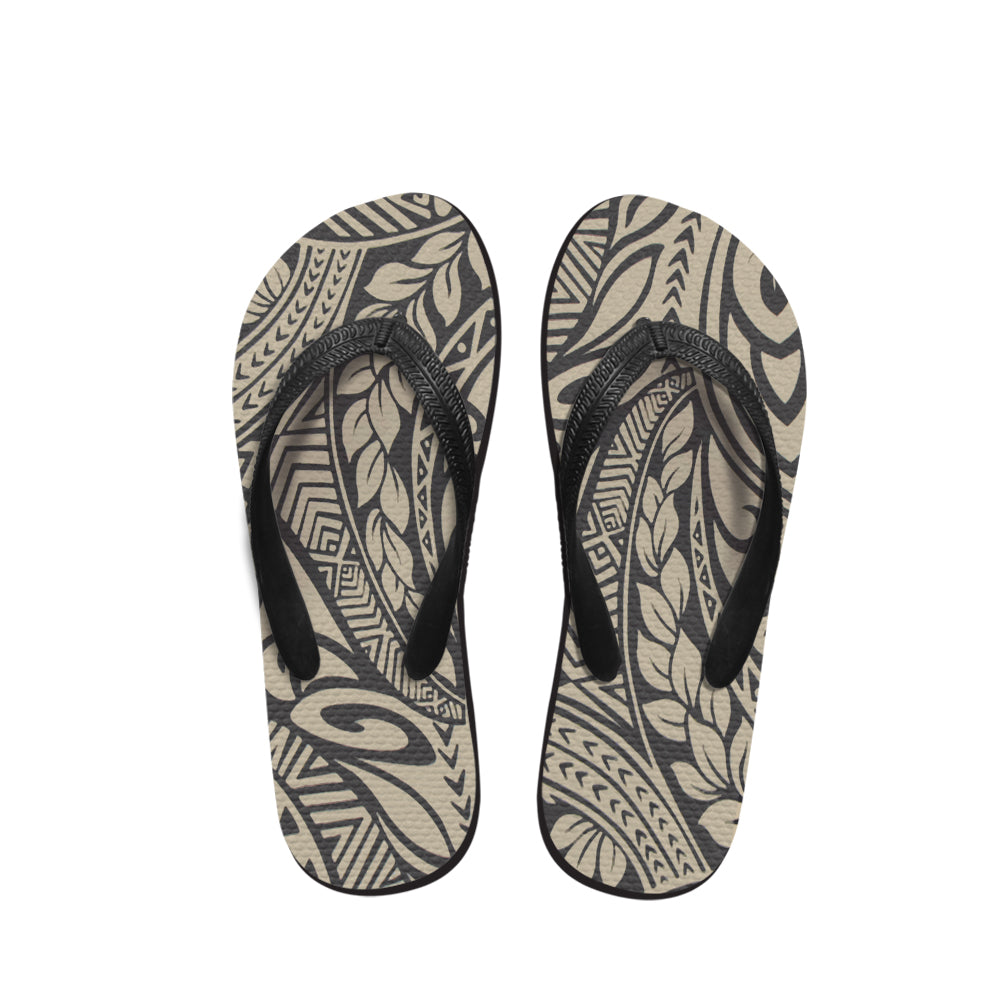 Polynesian Tribal Patterns Flip Flop 25