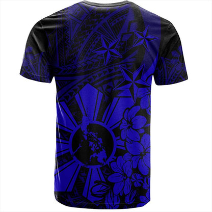Philippines T-Shirt Polynesian Pattern Filipino Sampaguita