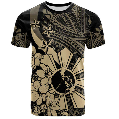 Philippines T-Shirt Polynesian Pattern Filipino Sampaguita