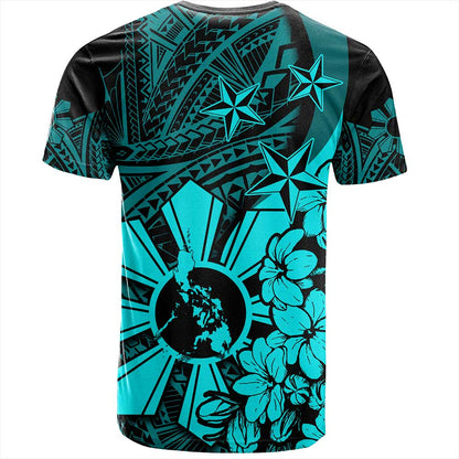 Philippines T-Shirt Polynesian Pattern Filipino Sampaguita