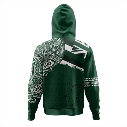 Hawaii Hoodie Pahoa High and Intermediate School With Crest Style