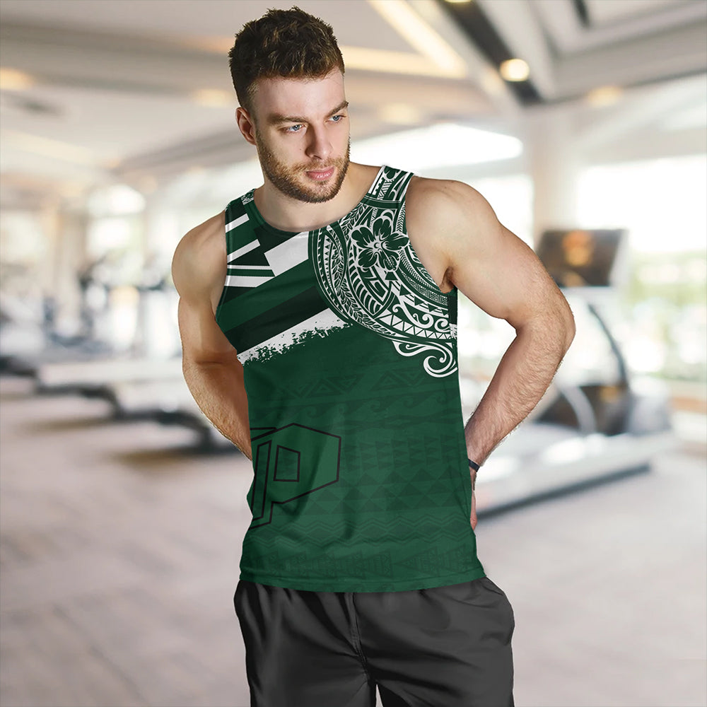 Hawaii Tank Top Pahoa High and Intermediate School With Crest Style