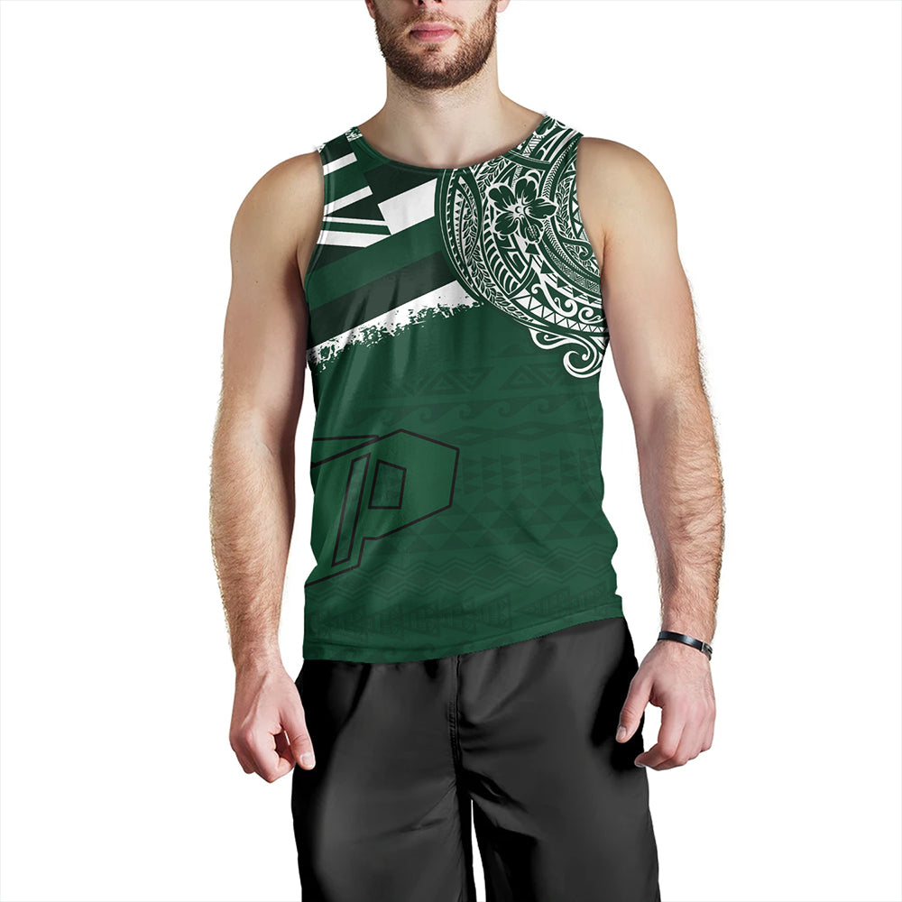 Hawaii Tank Top Pahoa High and Intermediate School With Crest Style