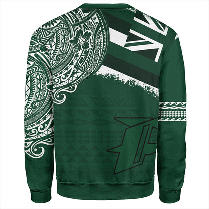 Hawaii Sweatshirt Pahoa High and Intermediate School With Crest Style