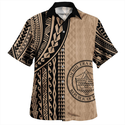 Palau Hawaiian Shirt Polynesian Tattoo