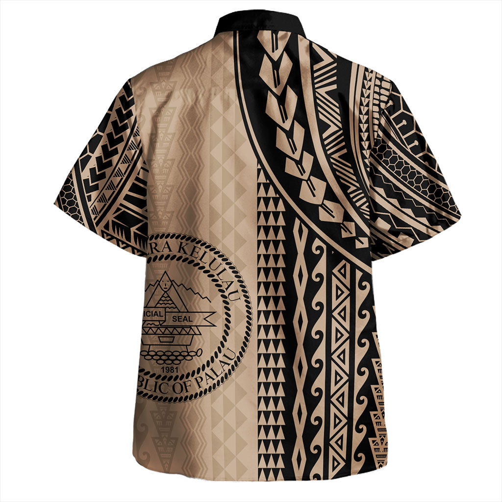 Palau Hawaiian Shirt Polynesian Tattoo