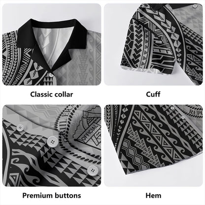 Palau Hawaiian Shirt Polynesian Tattoo