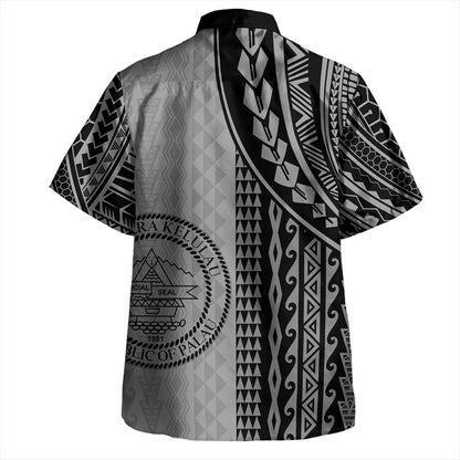 Palau Hawaiian Shirt Polynesian Tattoo