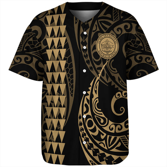 Palau Baseball Shirt Kakau Style Ver.1