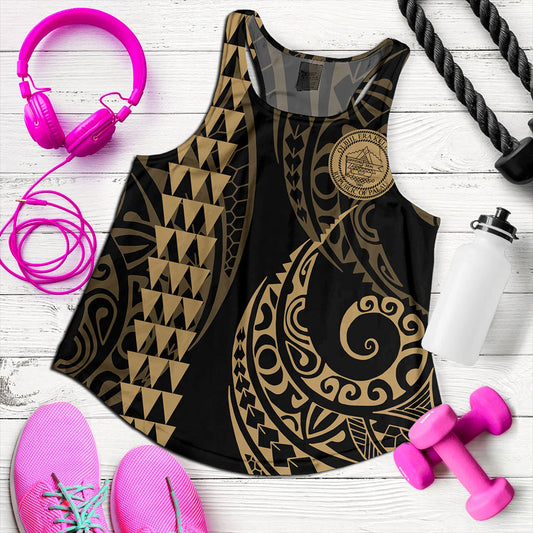 Palau Women Tank Kakau Style Ver.1