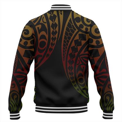 Palau Baseball Jacket Kakau Style