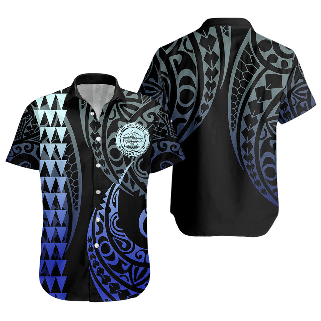 Palau Short Sleeve Shirt Kakau Style