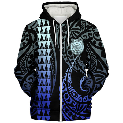 Palau Sherpa Hoodie Kakau Style