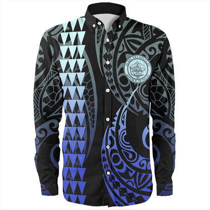Palau Long Sleeve Shirt Kakau Style