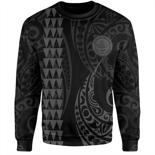 Palau Sweatshirt Kakau Style