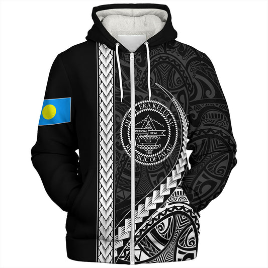 Palau Sherpa Hoodie Tribal Micronesian Coat Of Arms