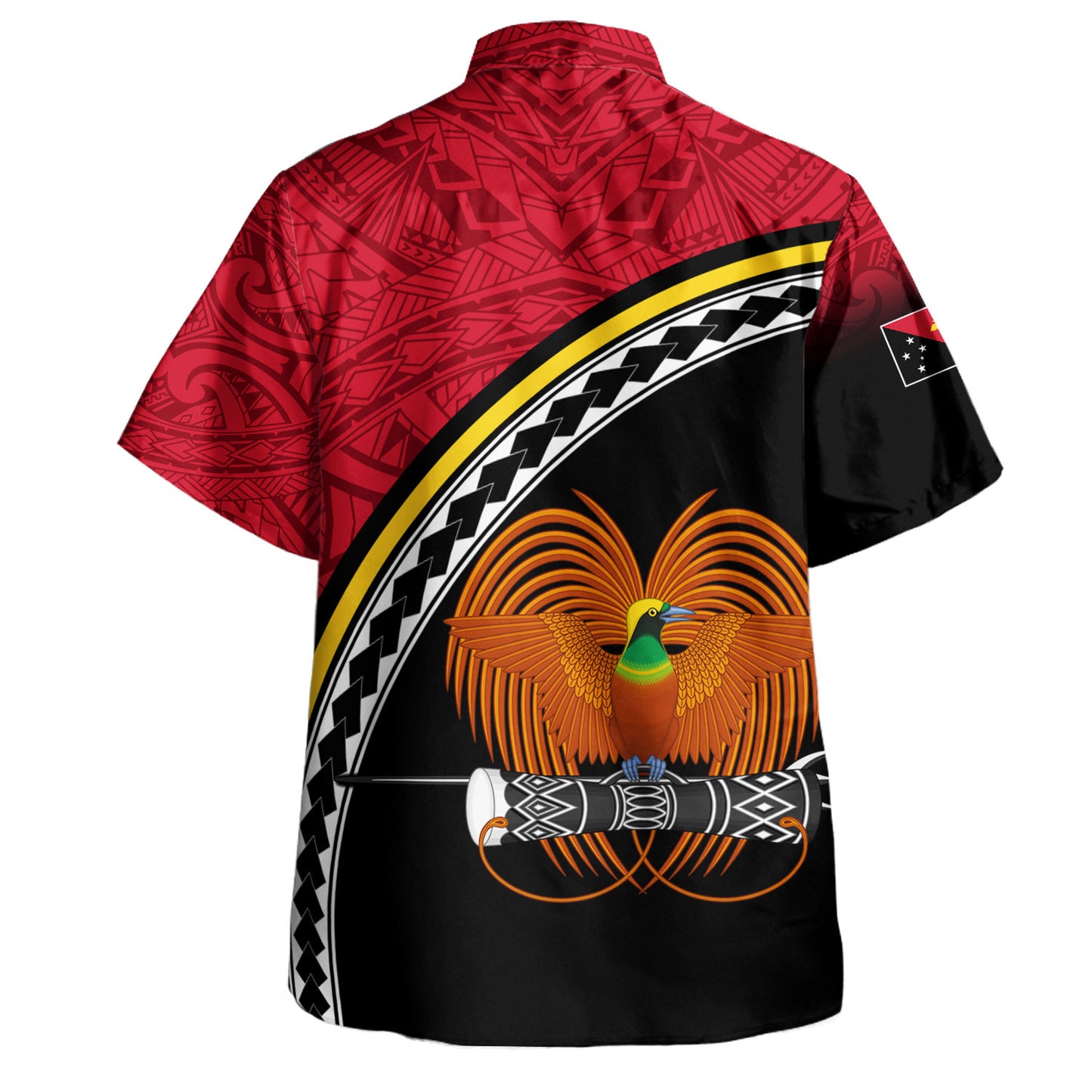 Fiji Custom Personalised Hawaiian Shirt Fijian Masi Patterns Curve Style